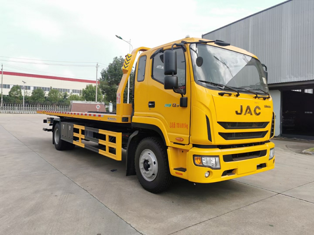 江淮國六一拖二大黃牌清障車